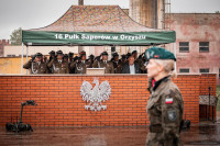 POŻEGNANIE DOWÓDCY 15 MAZURSKIEGO BATALIONU SAPERÓW