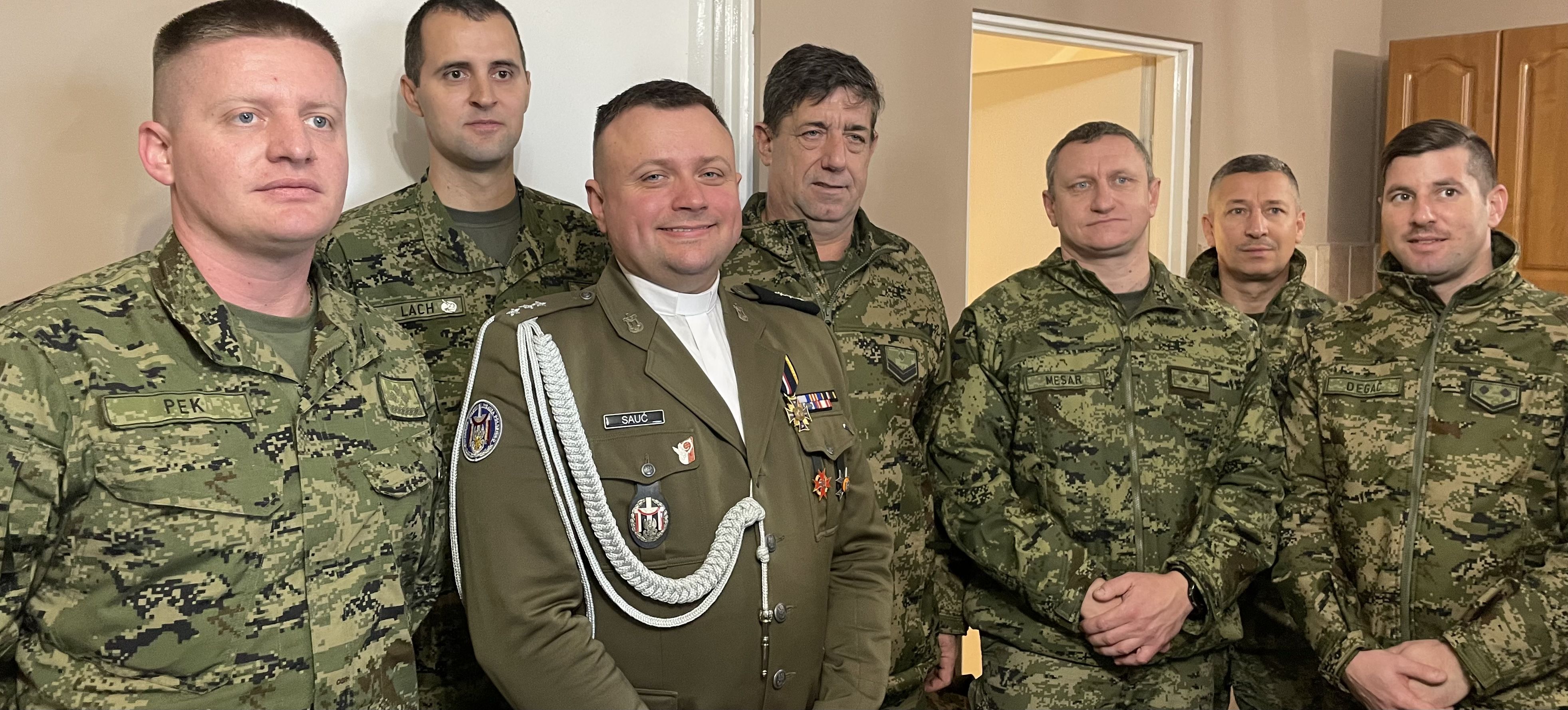 Pożegnanie kapelana Garnizonu Orzysz